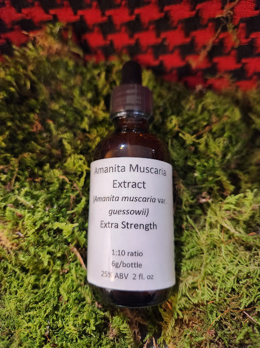 Amanita Muscaria Extract Extra Strength- 2 fl. oz. - 2023 Harvest